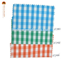 Baumwolle Nylon Himmel Gingham Stoff für klassisches Hemd